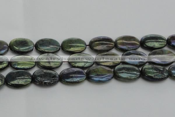 CLB654 15.5 inches 25*35mm oval AB-color labradorite beads