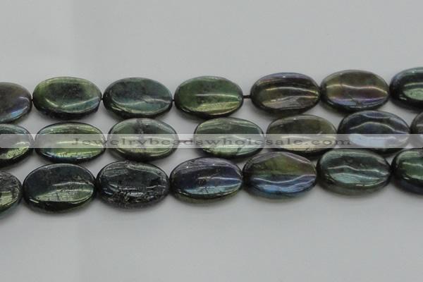 CLB655 15.5 inches 30*40mm oval AB-color labradorite beads