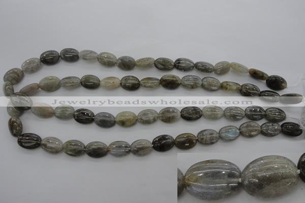 CLB728 15.5 inches 8*12mm oval labradorite gemstone beads