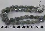 CLB769 15.5 inches 13*18mm - 18*25mm faceted freeform labradorite beads