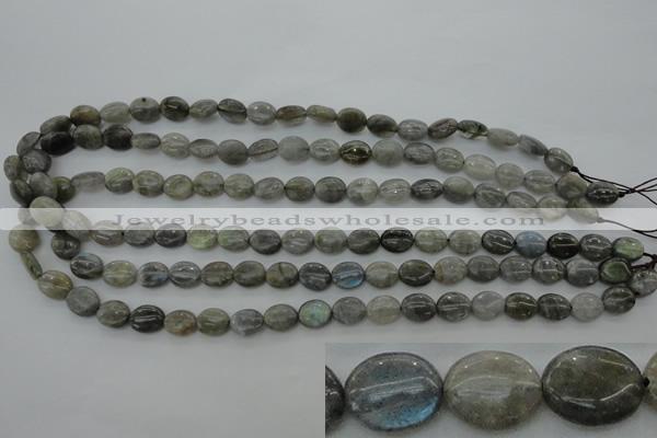 CLB80 15.5 inches 8*10mm oval labradorite beads wholesale