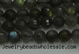 CLB901 15.5 inches 6mm faceted round labradorite gemstone beads