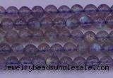 CLB910 15.5 inches 4mm round labradorite gemstone beads