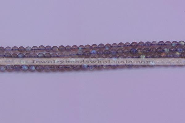 CLB911 15.5 inches 5mm round labradorite gemstone beads