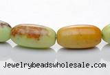 CLE04 16 inch rice 8*16mm lemon turquoise stone beads Wholesale