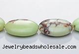 CLE09 oval 13*18mm  lemon turquoise gemstone beads Wholesale