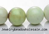 CLE21 16 inch round lemon turquoise 14mm gemstone bead Wholesale