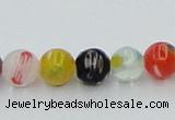 CLG500 16 inches 6mm round lampwork glass beads wholesale