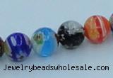 CLG501 16 inches 8mm round lampwork glass beads wholesale