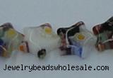 CLG528 16 inches 10*10mm star lampwork glass beads wholesale