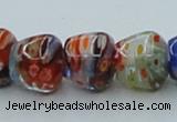 CLG574 16 inches 10*12mm apple lampwork glass beads wholesale