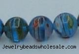 CLG605 16 inches 10mm round lampwork glass beads wholesale