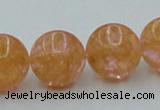 CLG608 16 inches 12mm round lampwork glass beads wholesale