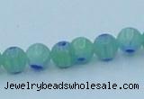 CLG624 10PCS 16 inches 6mm round lampwork glass beads wholesale