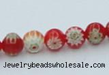 CLG630 10PCS 16 inches 6mm round lampwork glass beads wholesale