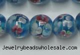 CLG752 15.5 inches 10mm round lampwork glass beads wholesale