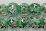 CLG757 15.5 inches 10mm round lampwork glass beads wholesale