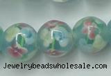 CLG758 15 inches 12mm round lampwork glass beads wholesale