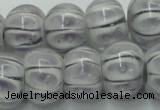 CLG776 14 inches 8*12mm rondelle lampwork glass beads wholesale