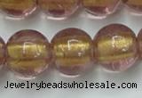 CLG841 15.5 inches 12mm round lampwork glass beads wholesale