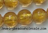 CLG842 15.5 inches 12mm round lampwork glass beads wholesale