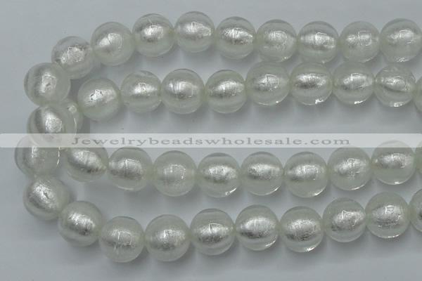 CLG848 15.5 inches 18mm round lampwork glass beads wholesale