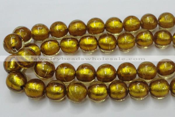 CLG850 15.5 inches 18mm round lampwork glass beads wholesale