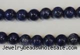 CLJ222 15.5 inches 8mm round dyed sesame jasper beads wholesale