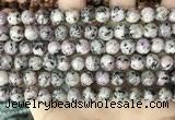 CLJ503 15.5 inches 4mm,6mm,8mm,10mm & 12mm round sesame jasper beads