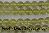 CLQ152 15.5 inches 8mm round natural lemon quartz beads wholesale