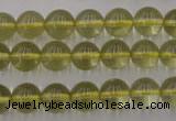 CLQ153 15.5 inches 10mm round natural lemon quartz beads wholesale