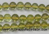 CLQ201 15.5 inches 6mm round natural lemon quartz beads wholesale