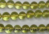 CLQ204 15.5 inches 12mm round natural lemon quartz beads wholesale