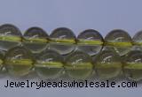 CLQ351 15 inches 6mm round natural lemon quartz beads wholesale