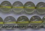 CLQ353 15 inches 10mm round natural lemon quartz beads wholesale