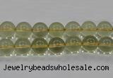 CLQ50 15.5 inches 6mm round natural lemon quartz beads wholesale