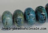 CLR204 15.5 inches 12*20mm rondelle larimar gemstone beads