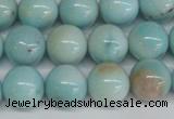 CLR353 15.5 inches 10mm round dyed larimar gemstone beads