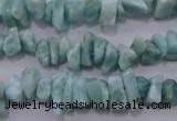 CLR45 15.5 inches 3*8mm – 4*10mm natural larimar chips beads