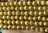 CLV544 15.5 inches 8mm round plated lava beads wholesale