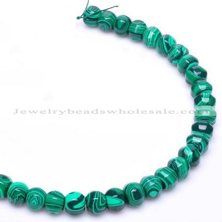 CMA18 10*12mm roundel imitate malachite gemstone beads Wholesale