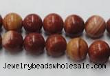 CMA203 15.5 inches 10mm round red malachite beads wholesale