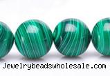 CMA21 15.5 inches 14mm round imitate malachite beads wholesale