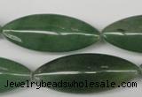 CME12 15.5 inches 15*40mm marquise green aventurine beads