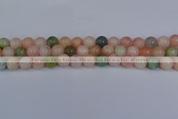 CMG164 15.5 inches 12mm round morganite gemstone beads wholesale