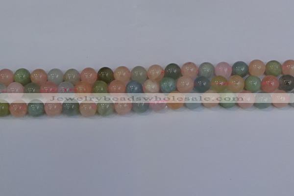 CMG173 15.5 inches 10mm round morganite gemstone beads wholesale