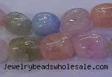 CMG228 15.5 inches 12*16mm - 13*18mm nuggets morganite beads