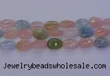 CMG234 15.5 inches 13*18mm flat teardrop morganite beads wholesale