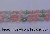 CMG239 15.5 inches 12*16mm oval morganite beads wholesale