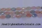 CMG267 15.5 inches 12*16mm faceted oval morganite beads